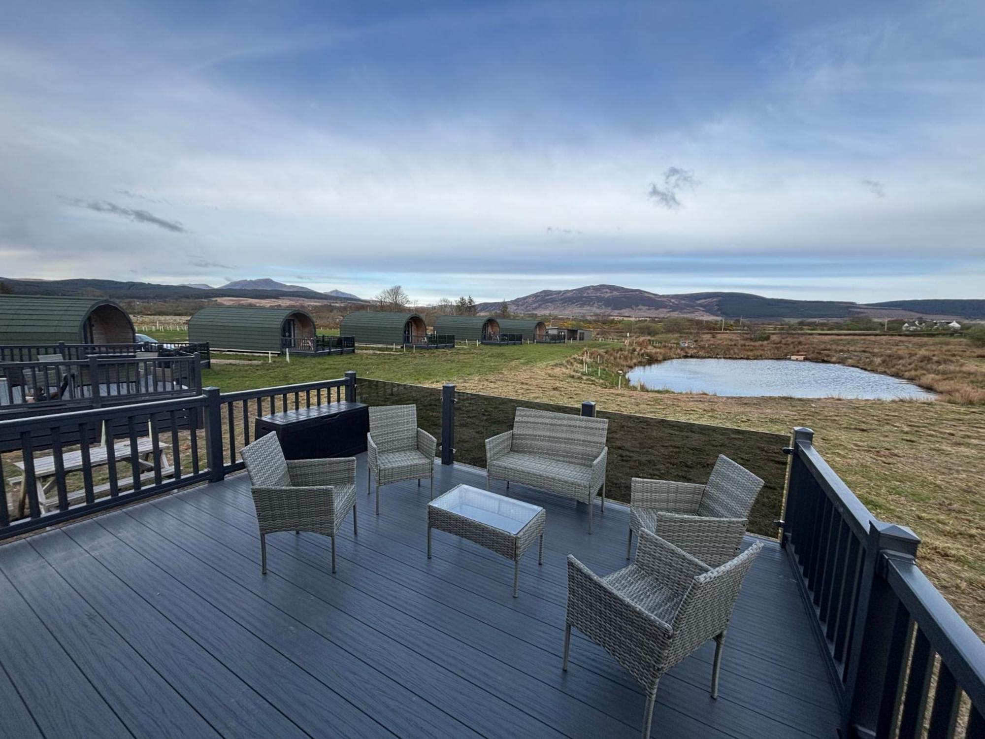 Kings Caves Glamping Hotel Torbeg ภายนอก รูปภาพ